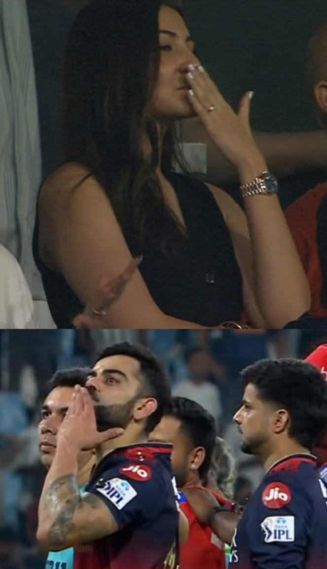 विराट और अनुष्का का सेलिब्रेशन एक बार फिर वायरल