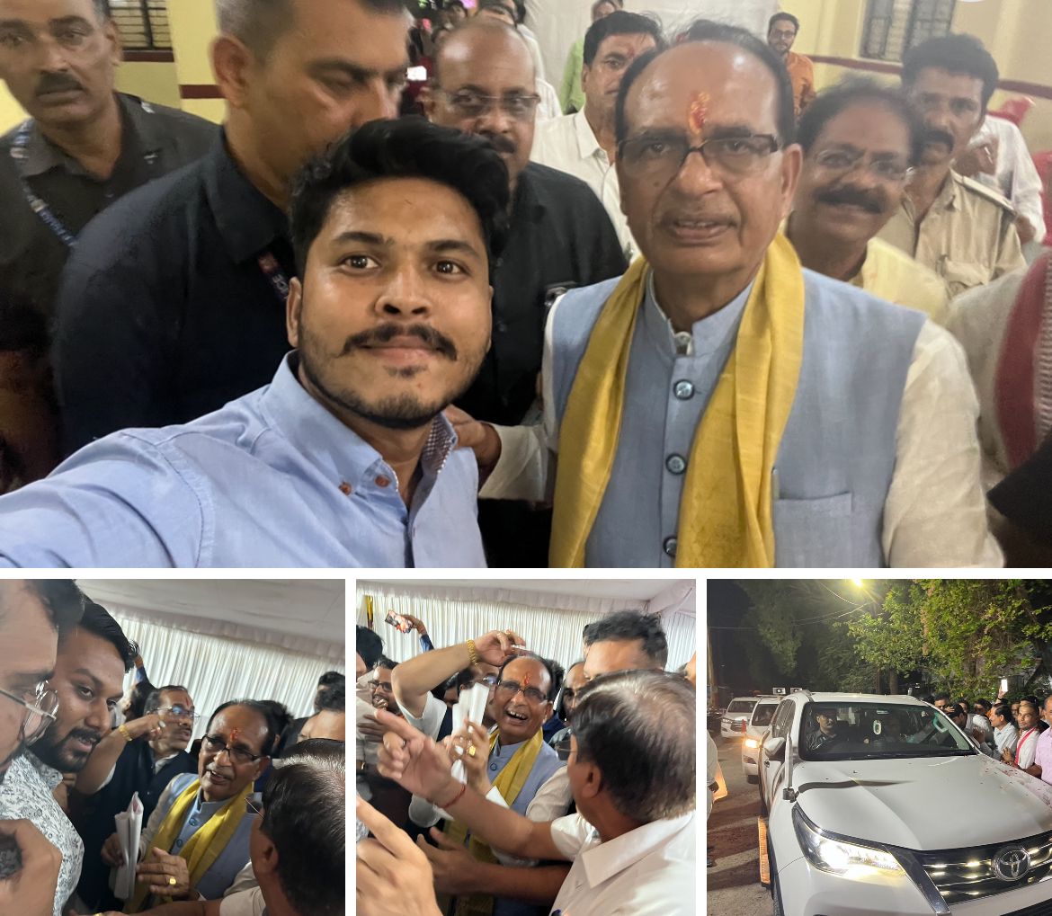 केंद्रीय मंत्री शिवराज को सोलर पैनल को लेकर दिया ज्ञापन